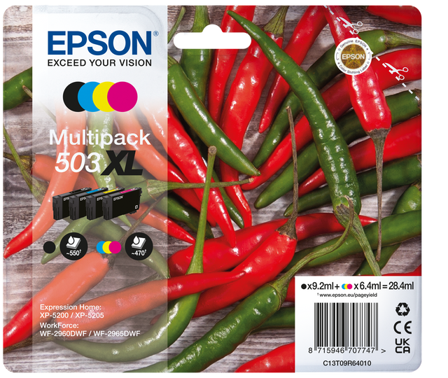 Originele Epson 503XL Multipack