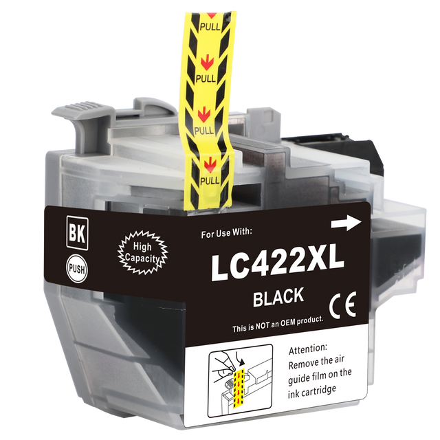 Huismerk Brother LC422XL Inktcartridge Zwart (1 zwart)