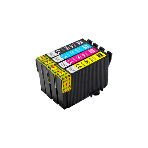 Huismerk Epson 604XL Inktcartridge Multipack (1 zwart + 3 kleuren)