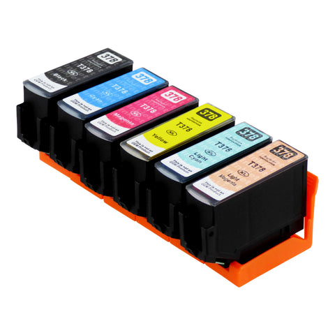 Huismerk Epson 378XL Inktcartridge Multipack (1 zwart + 5 kleuren)