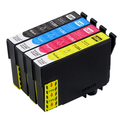Huismerk Epson T1285 Inktcartridge Multipack (1 zwart + 3 kleuren)