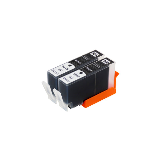 Huismerk HP 364XL Inktcartridge Zwart (2 zwarte)
