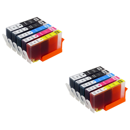 Huismerk HP 364XL Inktcartridge Multipack (2 zwart + 2 foto zwart + 6 kleuren)