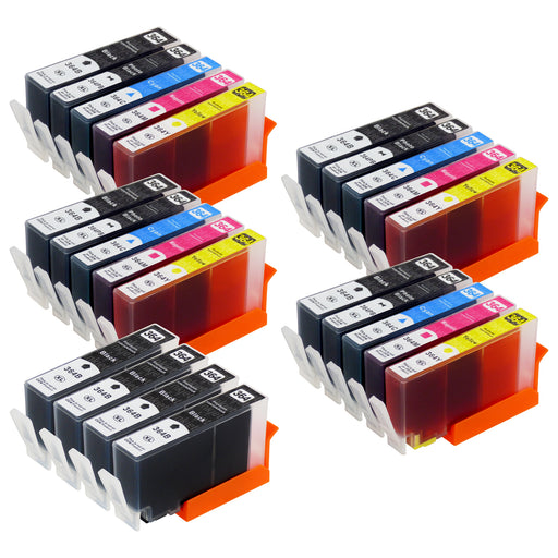 Huismerk HP 364XL Inktcartridge Multipack (8 zwart + 4 foto zwart + 12 kleuren)
