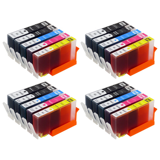 Huismerk HP 364XL Inktcartridge Multipack (4 zwart + 4 foto zwart + 12 kleuren)