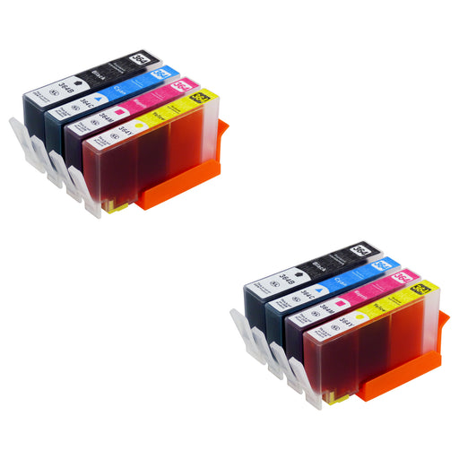 Huismerk HP 364XL Inktcartridge Multipack (2 zwart + 6 kleuren)