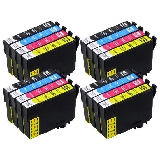 Huismerk Epson 502XL Inktcartridge Multipack (4 zwart + 12 kleuren)
