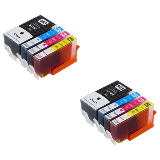 Huismerk HP 903XL Inktcartridge Multipack (2 zwart + 6 kleuren)