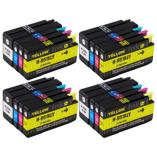 Huismerk HP 950XL/951XL Inktcartridge Multipack (4 zwart + 12 kleuren)