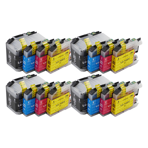 Huismerk Brother LC129XL Inktcartridge Multipack (4 zwart + 12 kleuren)