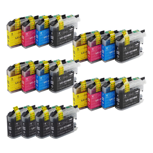 Huismerk Brother LC223XL Inktcartridge Multipack (8 zwart + 12 kleuren)