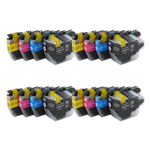 Huismerk Brother LC3217XL/LC3219XL Inktcartridge Multipack (4 zwart + 12 kleuren)