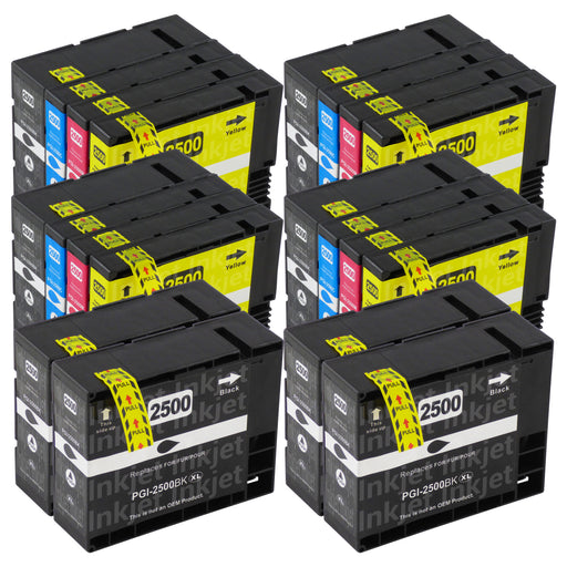 Huismerk Canon PGI-2500XL Inktcartridge Multipack (8 zwart + 12 kleuren)