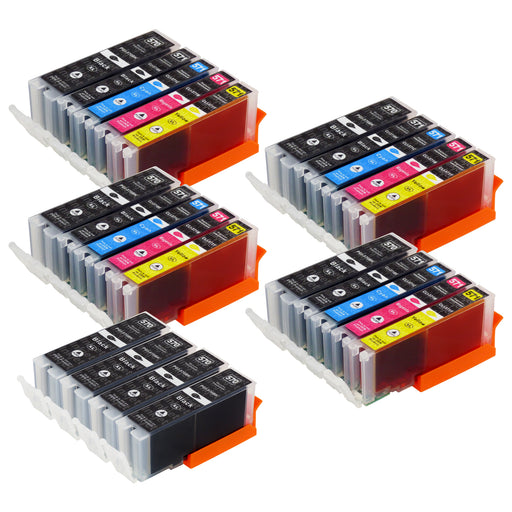 Huismerk Canon PGI-570XL/CLI-571XL Inktcartridge Multipack (12 zwart + 12 kleuren)