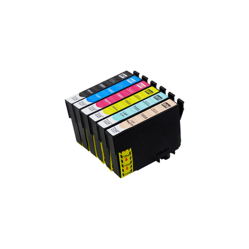 Huismerk Epson T0807 Inktcartridge Multipack (1 zwart + 5 kleuren)