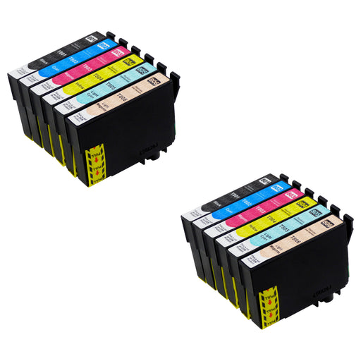 Huismerk Epson T0807 Inktcartridge Multipack (2 zwart + 10 kleuren)