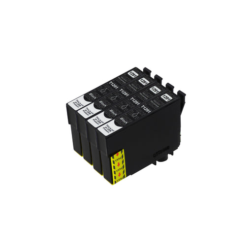 Huismerk Epson T1291 Inktcartridge Zwart (4 zwart)
