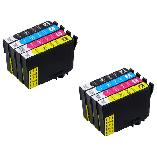 Huismerk Epson T16XL Inktcartridge Multipack (2 zwart + 6 kleuren)