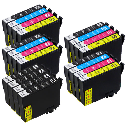 Huismerk Epson T16XL Inktcartridge Multipack (8 zwart + 12 kleuren)