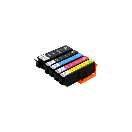 Huismerk Epson T26XL Inktcartridge Multipack (1 zwart + 1 foto zwart + 3 kleuren)