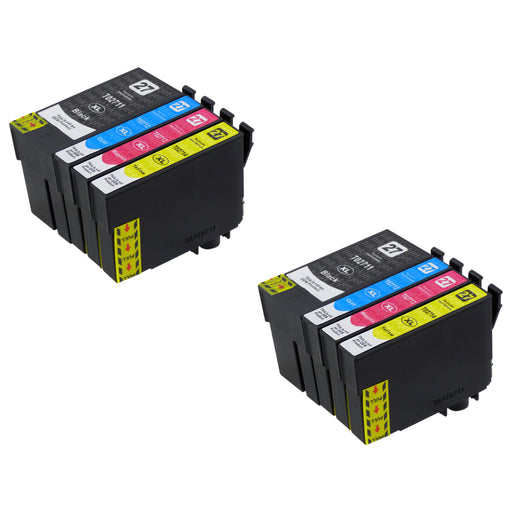 Huismerk Epson T27XL Inktcartridge Multipack (2 zwart + 6 kleuren)