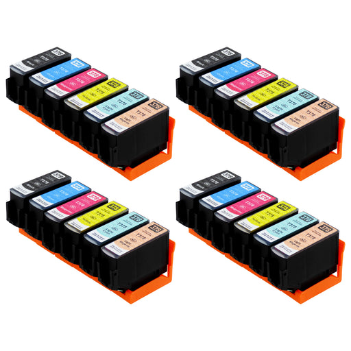Huismerk Epson 378XL Inktcartridge Multipack (4 zwart + 20 kleuren)