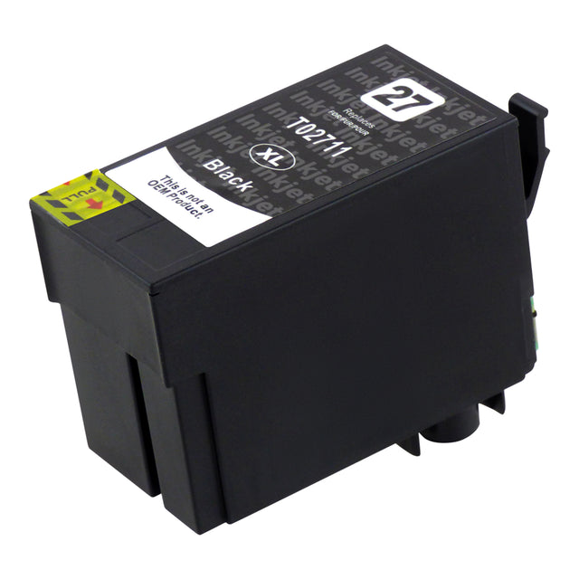 Huismerk Epson T27XL Inktcartridge Zwart (1 zwart)