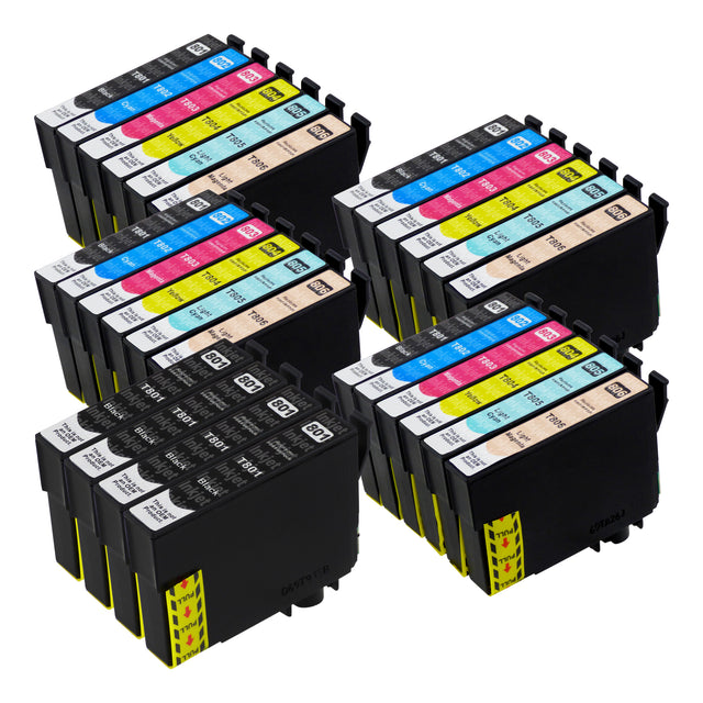 Huismerk Epson T0807 Inktcartridge Multipack (8 zwart + 20 kleuren)