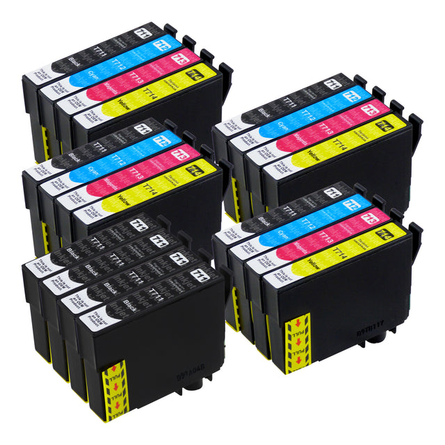 Huismerk Epson T0715 Inktcartridge Multipack (8 zwart + 12 kleuren)