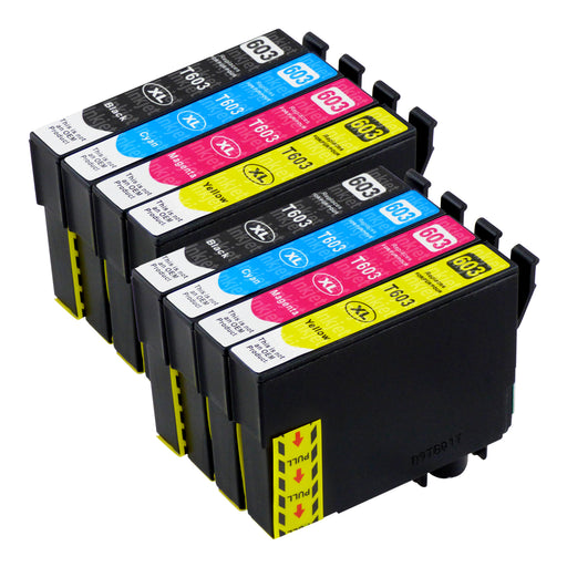 Huismerk Epson 603XL Inktcartridge Multipack (2 zwart + 6 kleuren)