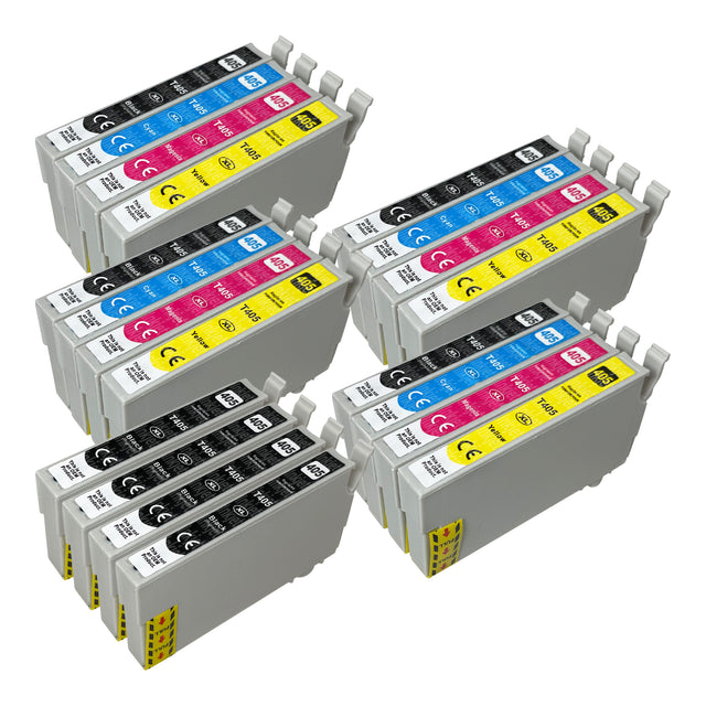 Huismerk Epson  405XL Inktcartridge Multipack (8 zwart + 12 kleuren)