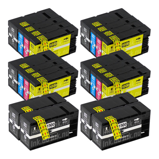 Huismerk Canon PGI-1500XL Inktcartridge Multipack (8 zwart + 12 kleuren)