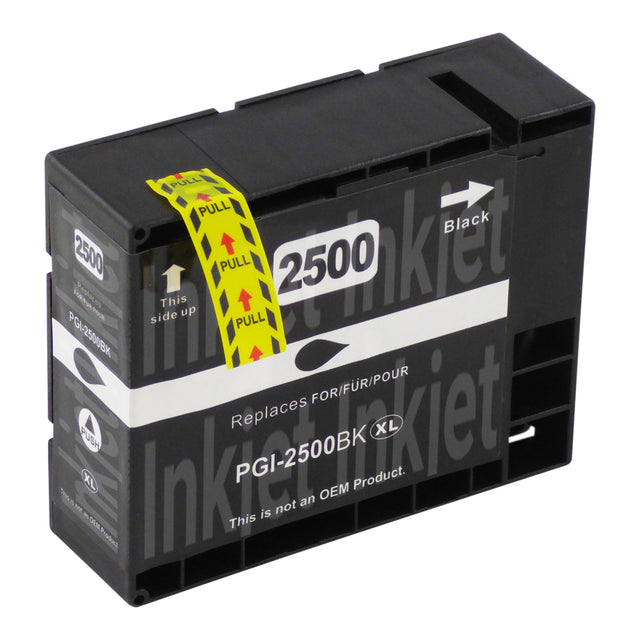 Huismerk Canon PGI-2500XL Inktcartridge Zwart (1 zwart)