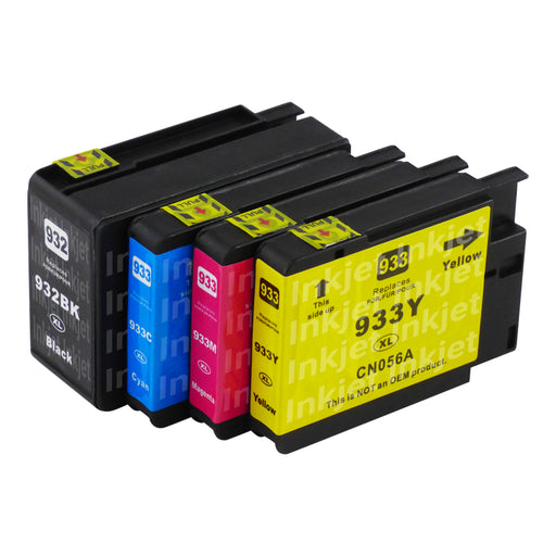 Huismerk HP 932XL/933XL Inktcartridge Multipack (1 zwart + 3 kleuren)