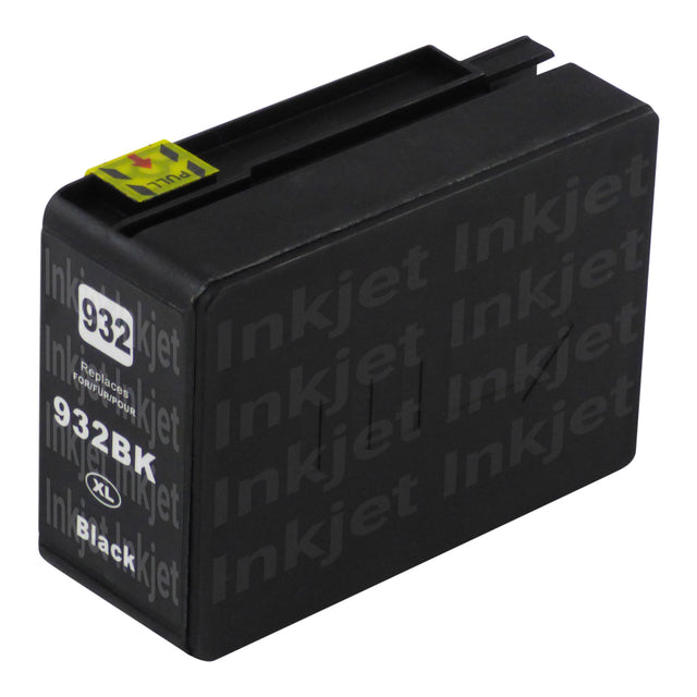 Huismerk HP 932XL Inktcartridge Zwart (1 zwart)