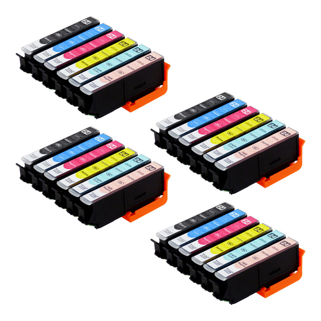 Huismerk Epson T24XL Inktcartridge Multipack (4 zwart + 20 kleuren)