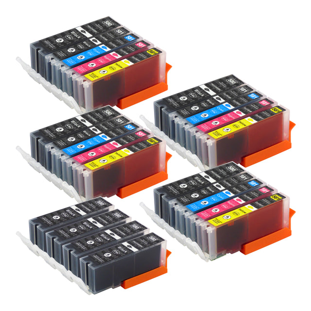 Huismerk Canon PGI-580XL/CLI-581XL Inktcartridge Multipack (12 zwart + 12 kleuren)