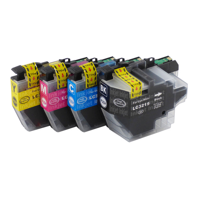 Huismerk Brother LC3217XL/LC3219XL Inktcartridge Multipack (1 zwart + 3 kleuren)