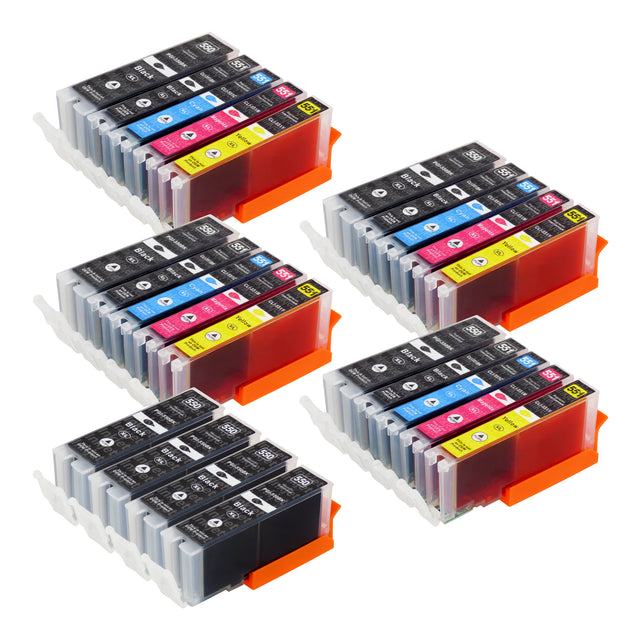 Huismerk Canon PGI-550XL/CLI-551XL Inktcartridge Multipack (12 zwart + 12 kleuren)