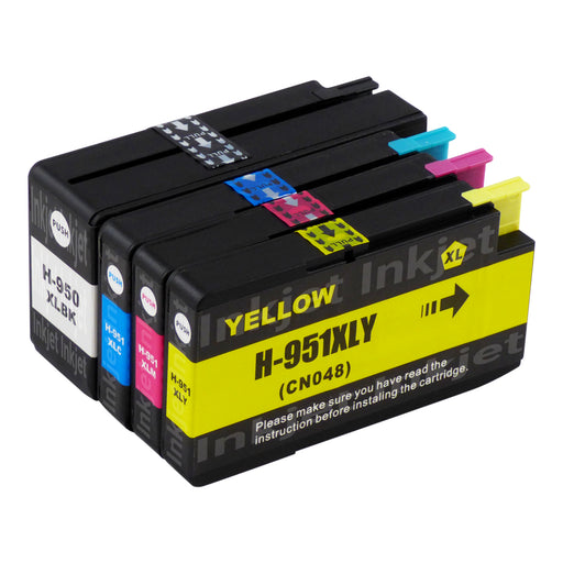 Huismerk HP 950XL/951XL Inktcartridge Multipack (1 zwart + 3 kleuren)