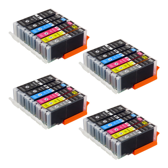 Huismerk Canon PGI-570XL/CLI-571XL Inktcartridge Multipack (8 zwart + 12 kleuren + 4 grijs)