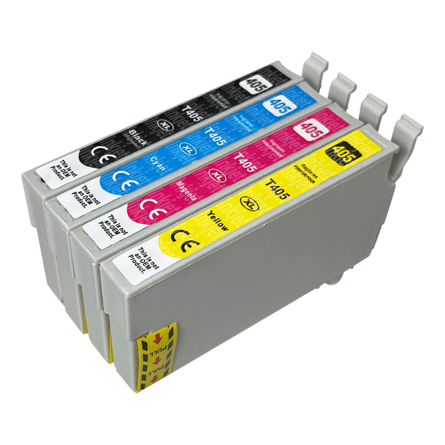 Huismerk Epson 405XL Inktcartridge Multipack (1 zwart + 3 kleuren)