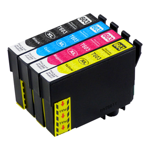 Huismerk Epson 603XL Inktcartridge Multipack (1 zwart + 3 kleuren)