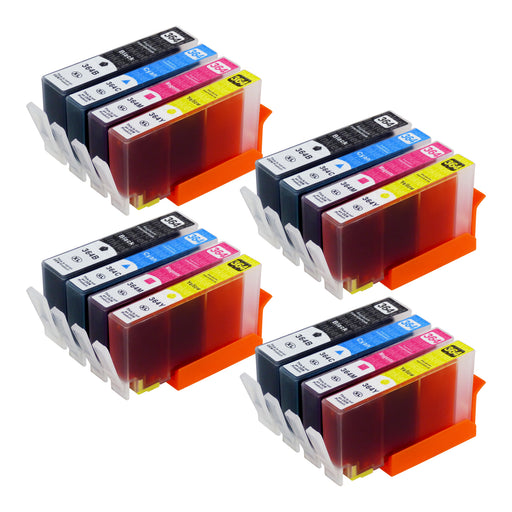 Huismerk HP 364XL Inktcartridge Multipack (4 zwart + 12 kleuren)