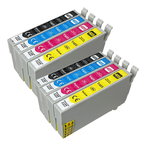 Huismerk Epson 405XL Inktcartridge Multipack (2 zwart + 6 kleuren)