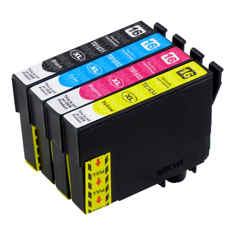 Huismerk Epson T16XL Inktcartridge Multipack (1 zwart + 3 kleuren)