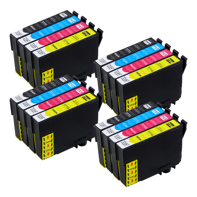 Huismerk Epson T0715 Inktcartridge Multipack (4 zwart + 12 kleuren)