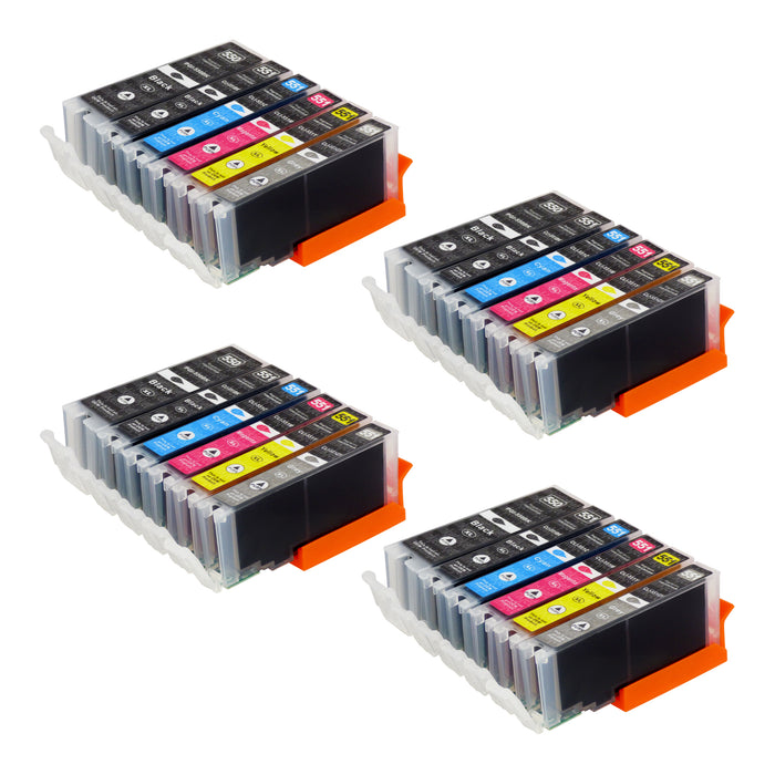 Huismerk Canon PGI-550XL/CLI-551XL Inktcartridge Multipack (8 zwart + 12 kleuren + 4 grijs)