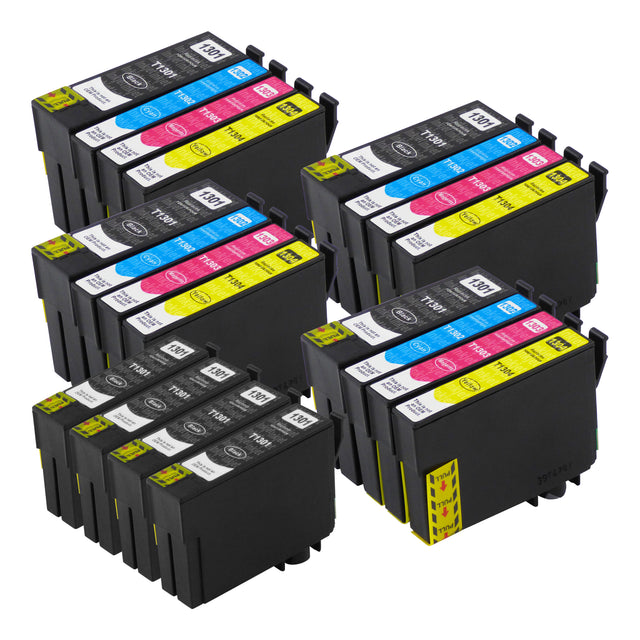 Huismerk Epson T13XL Inktcartridge Multipack (8 zwart + 12 kleuren)