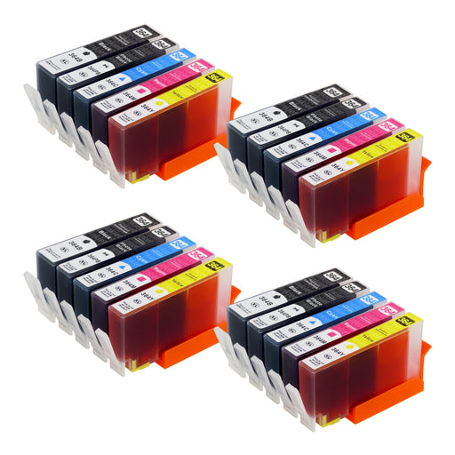 Huismerk HP 364XL Inktcartridge Multipack (4 zwart + 4 foto zwart + 12 kleuren)